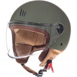 Фото и подробное описание MT Helmets OF501 Street Solid A6 Matt Green