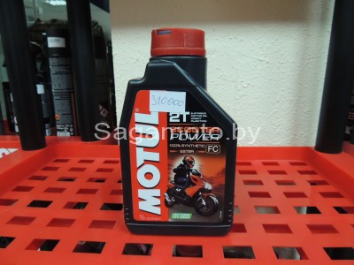 Масло Motul Scooter Power 2Т моторное синтетическое для 2-х тактных двигателей скутеров (1л)