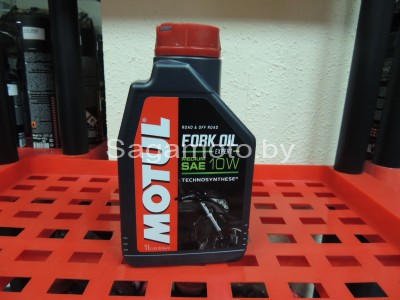 Масло Motul FOLK OIL EXP М 10w 100% синтетическое для реверсных телескопических вилок мотоциклов (1л)