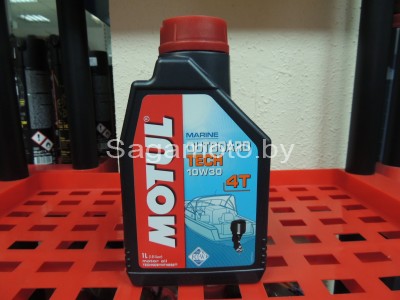 Масло моторное полусинтетическое OUTBOARD TECH 4T 10W30 (1л)