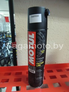 Смазка Motul C4 CHAIN LUBE FL для мотоцепей, 400 мл.
